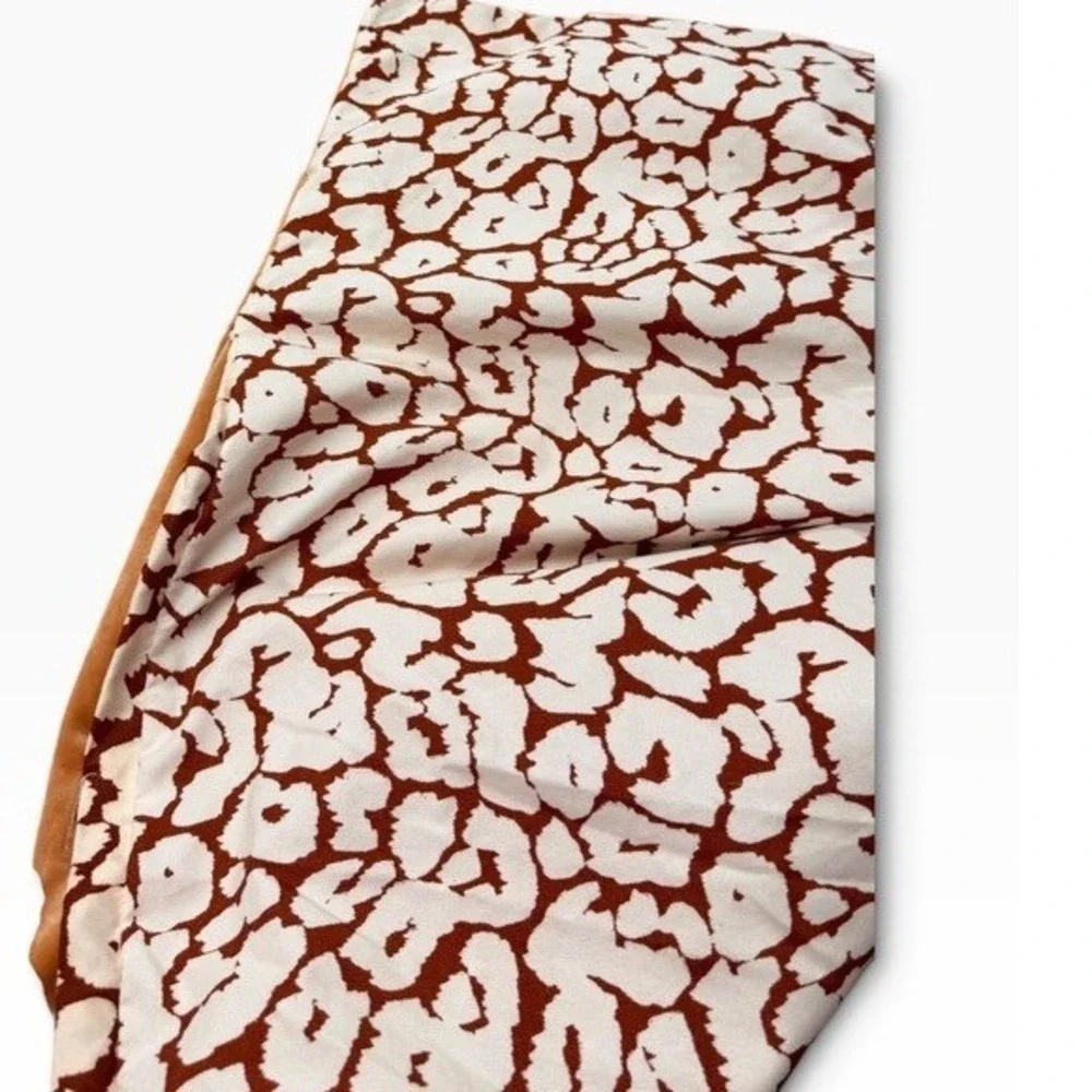 Opalhouse King Duvet Crushed Velvet Orange Leopard Reversible F16770139 FINAL!